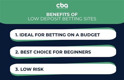 low deposit betting